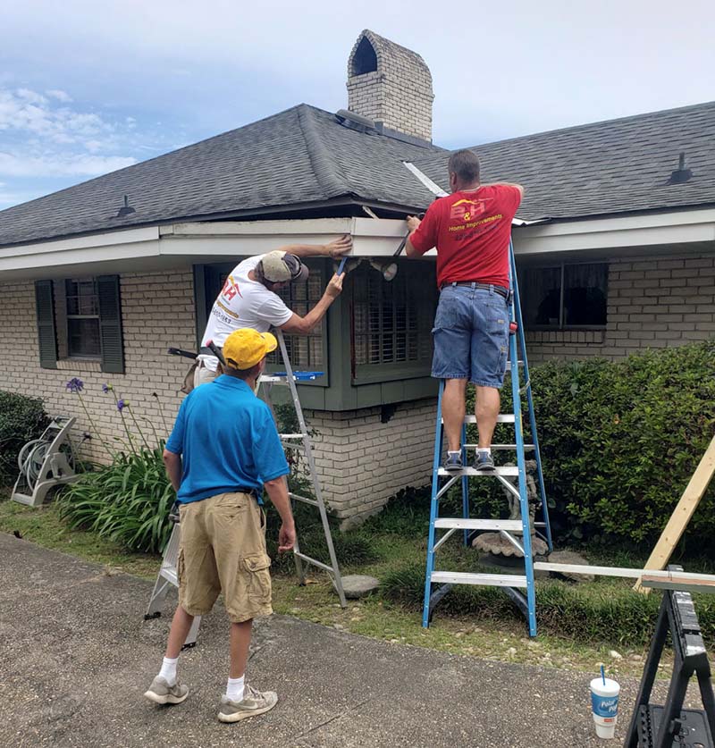 B&H Construction roof leak repair