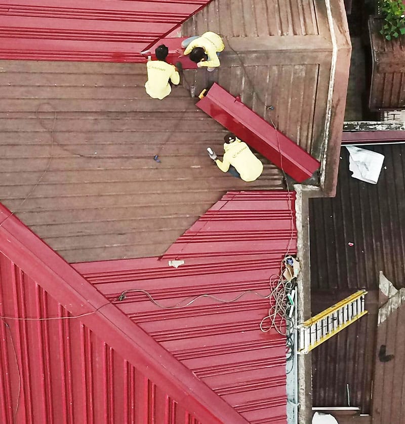 Professional Metal Roof Repairs