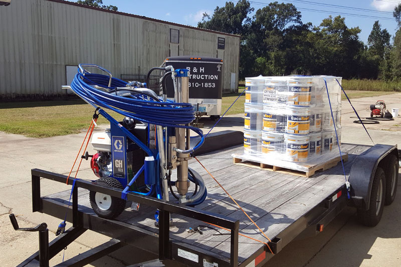 B&H Construction roofing maintenance tools