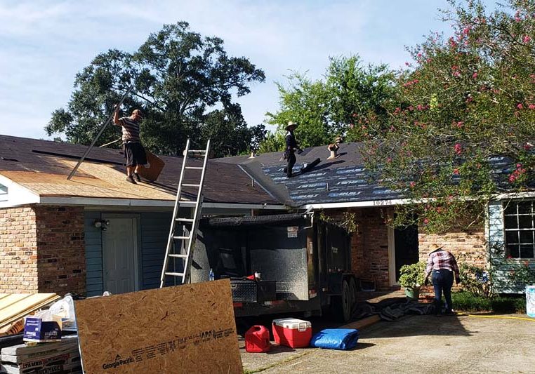 B&H Construction new roof installation