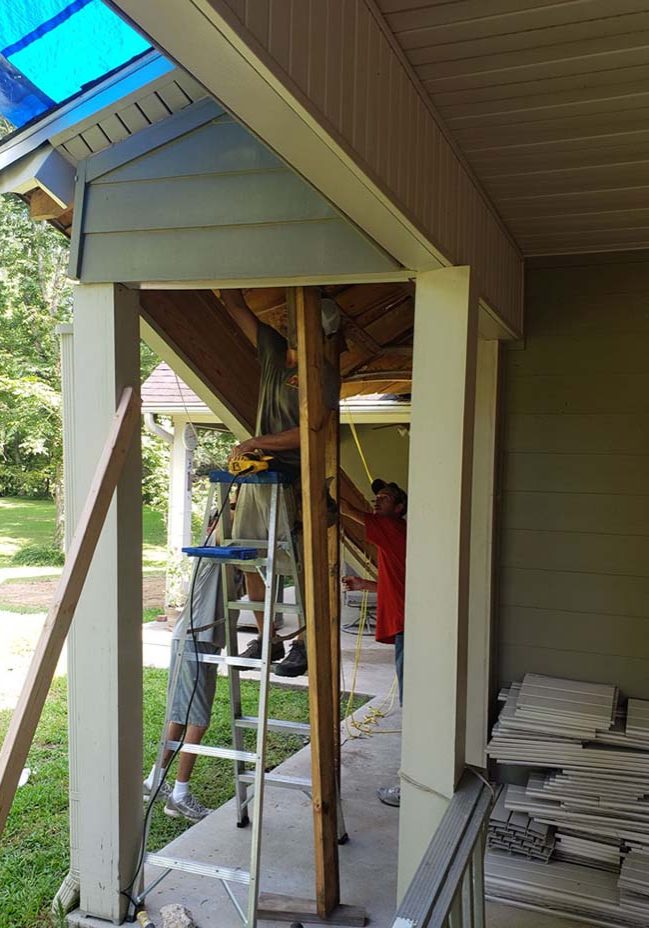 B&H Construction roof leak repair