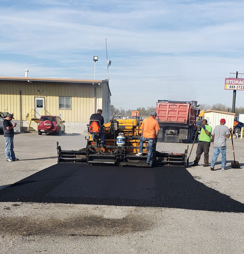 asphalt paving